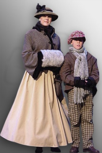Maak los hybride herten Historische Kostuums uit de tijd van Charles Dickens op maat.